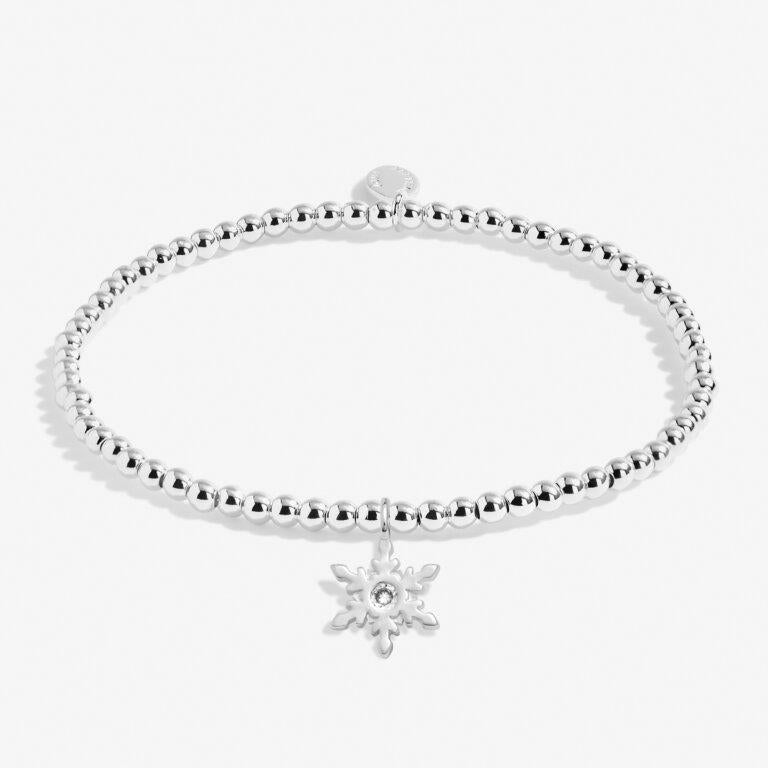 Christmas A Little 'Christmas Wishes' Silver Plated Bracelet