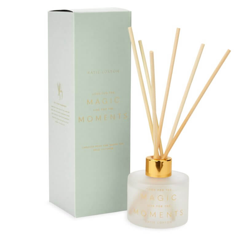 Sentiment Reed Diffuser | Look For The Magic Live For The Moments | English Pear And White Tea