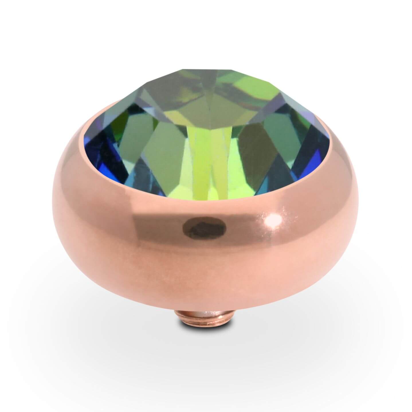 SESTO (RG/P) 10mm Bermuda Blue Ring Top