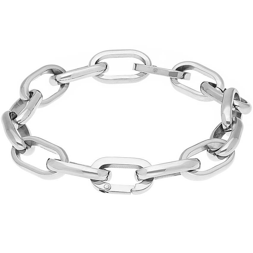 Interc Fanano SS Silver Ca.22cm Bracelet