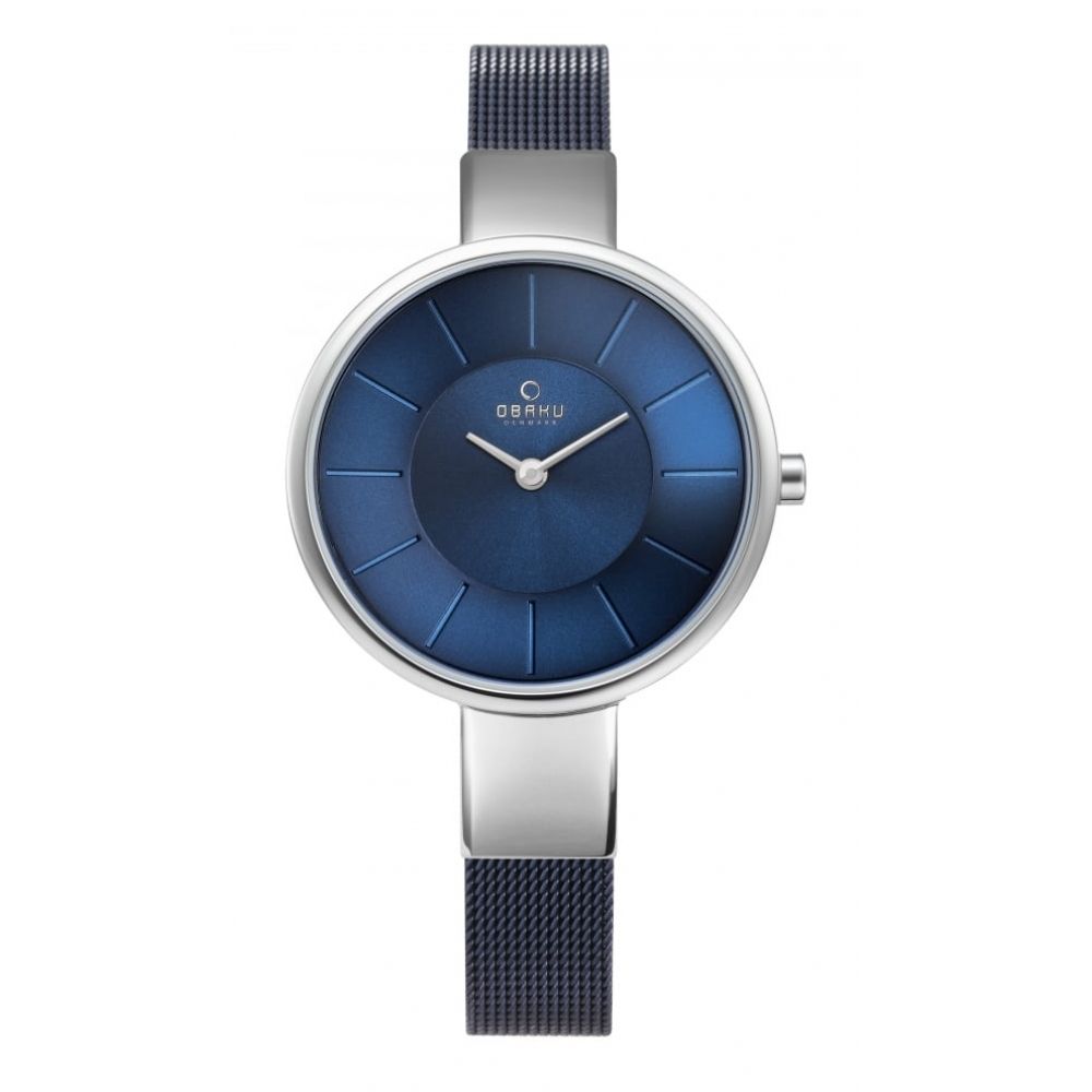 SOL - ARCTIC Mesh Bracelet Blue Dial Ladies Watch