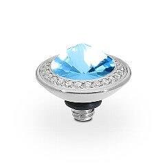 TONDO Deluxe (S/P) 9mm Aquamarine Ring Top