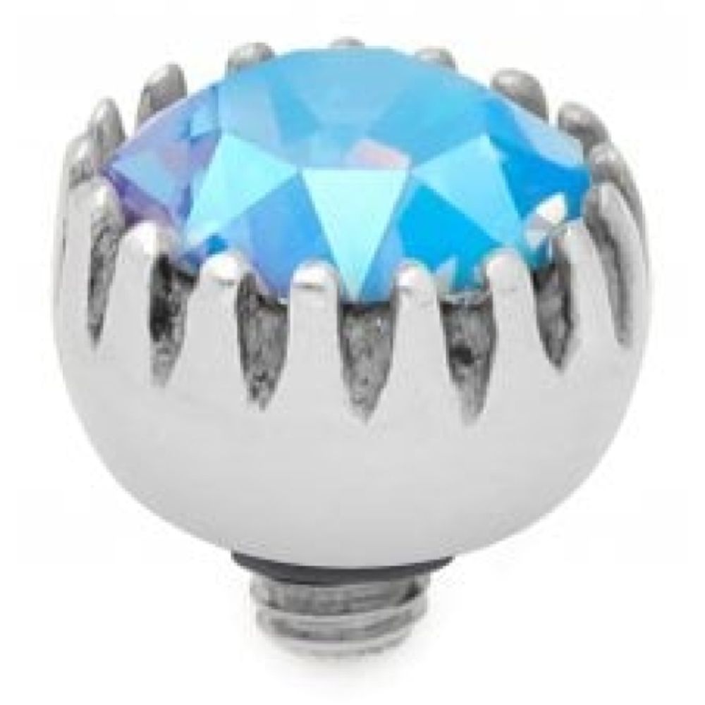 Light Sapphire Shimmer Crystal Interchangeable Top London (S/P)