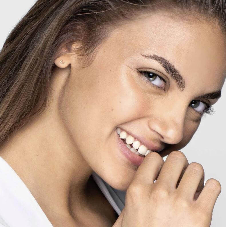 Sweetrock Romance Silver Moon Stud Earrings