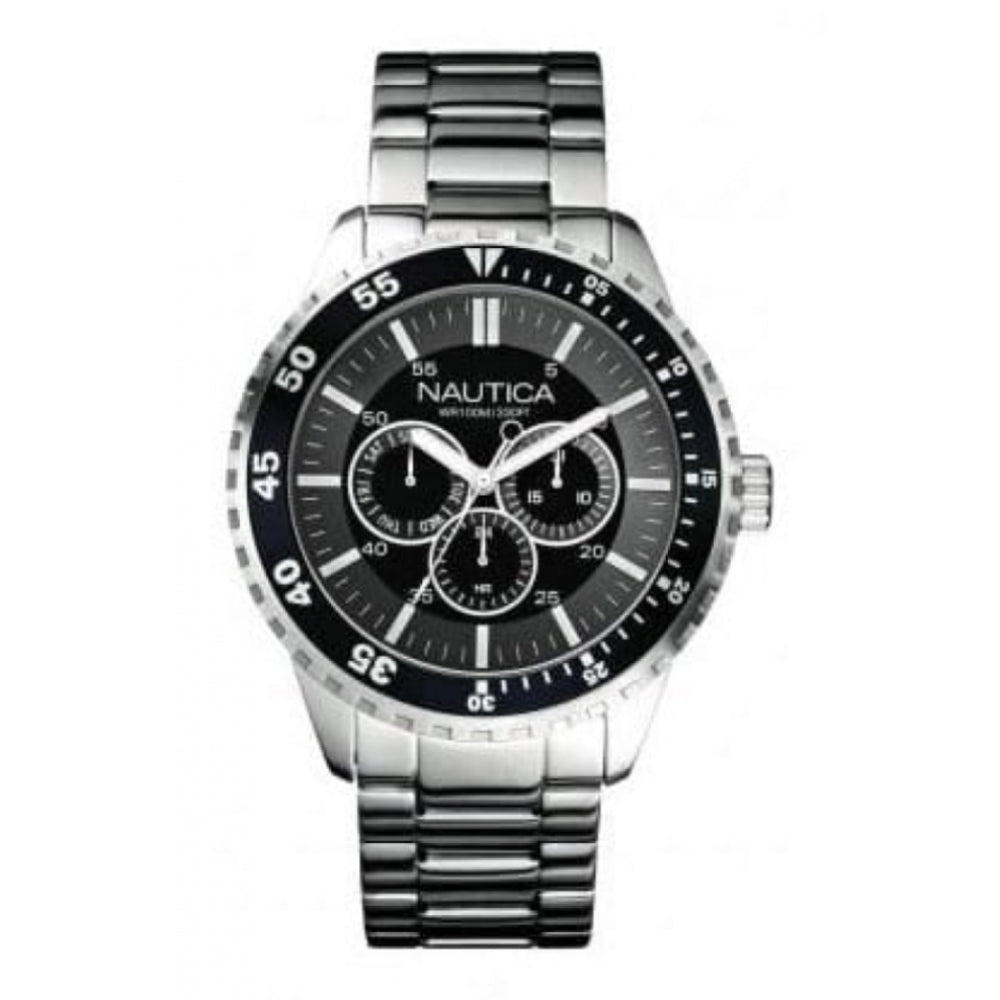 Stylish Staniless Steel Strap Chronograph Gents Wristwatch
