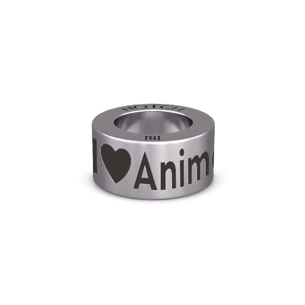 I (Heart) Animals Charm