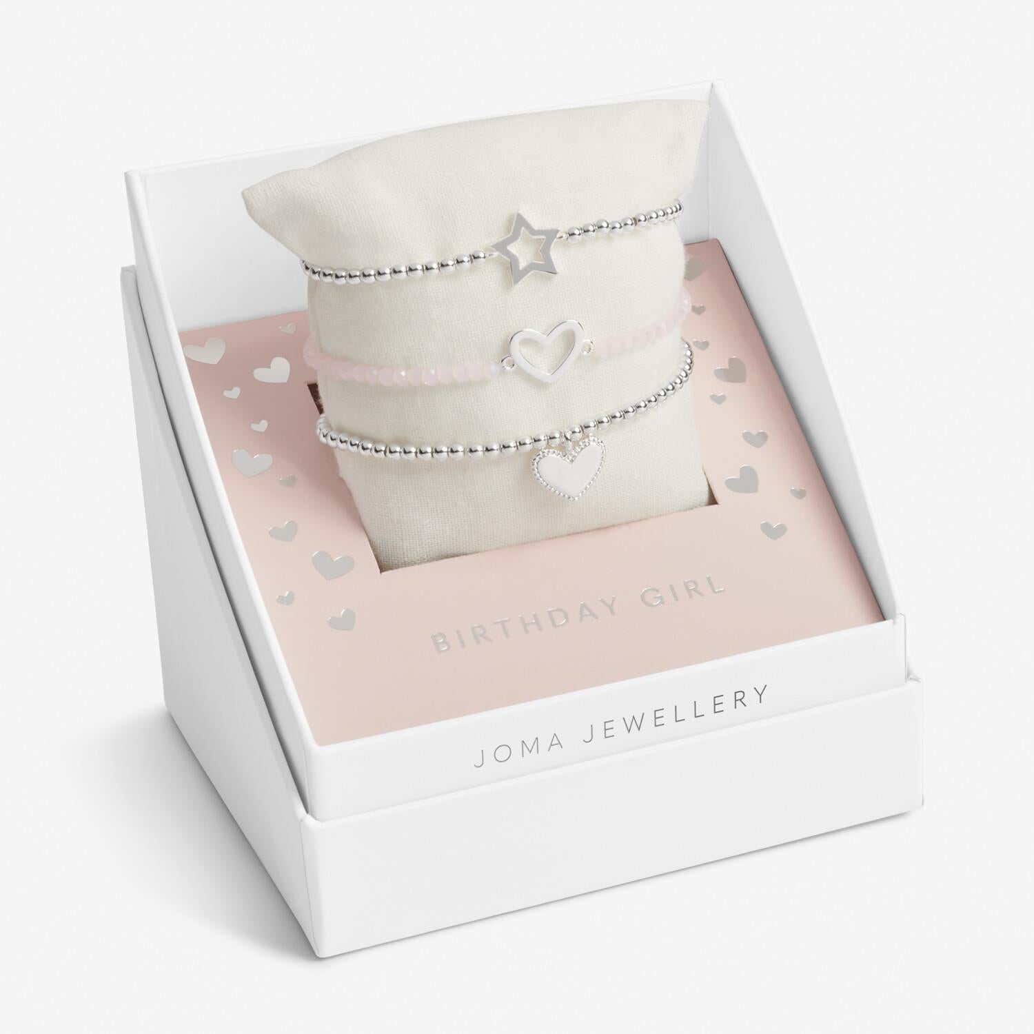 Children's Celebrate You 'Birthday Girl' Bracelet Gift Box