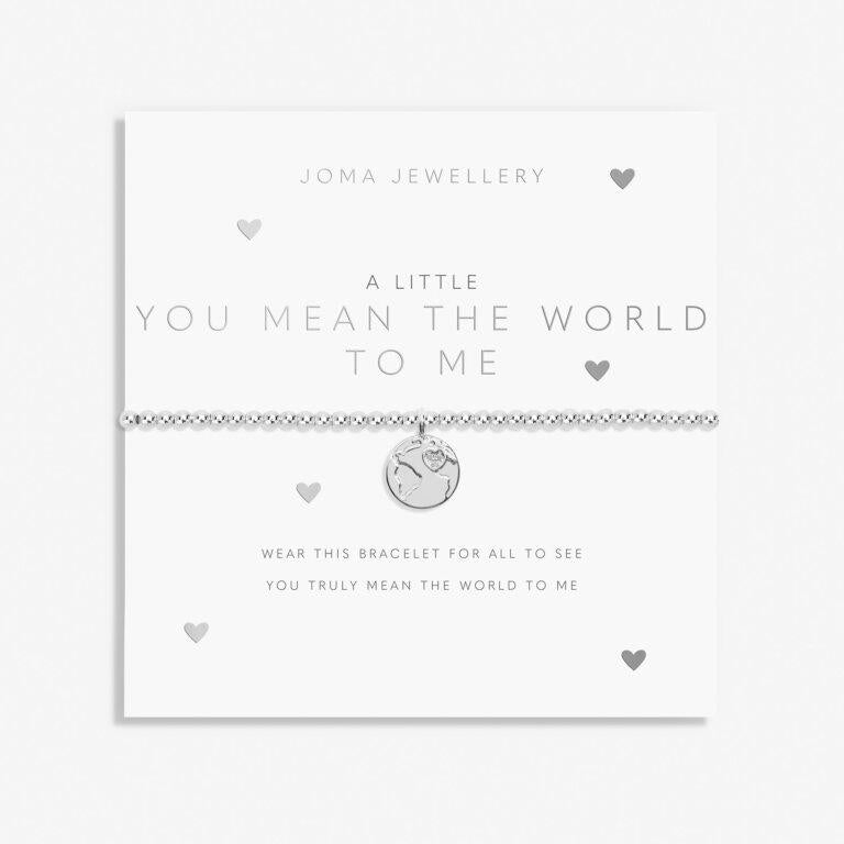 A Little 'You Mean The World To Me' Silver Plated