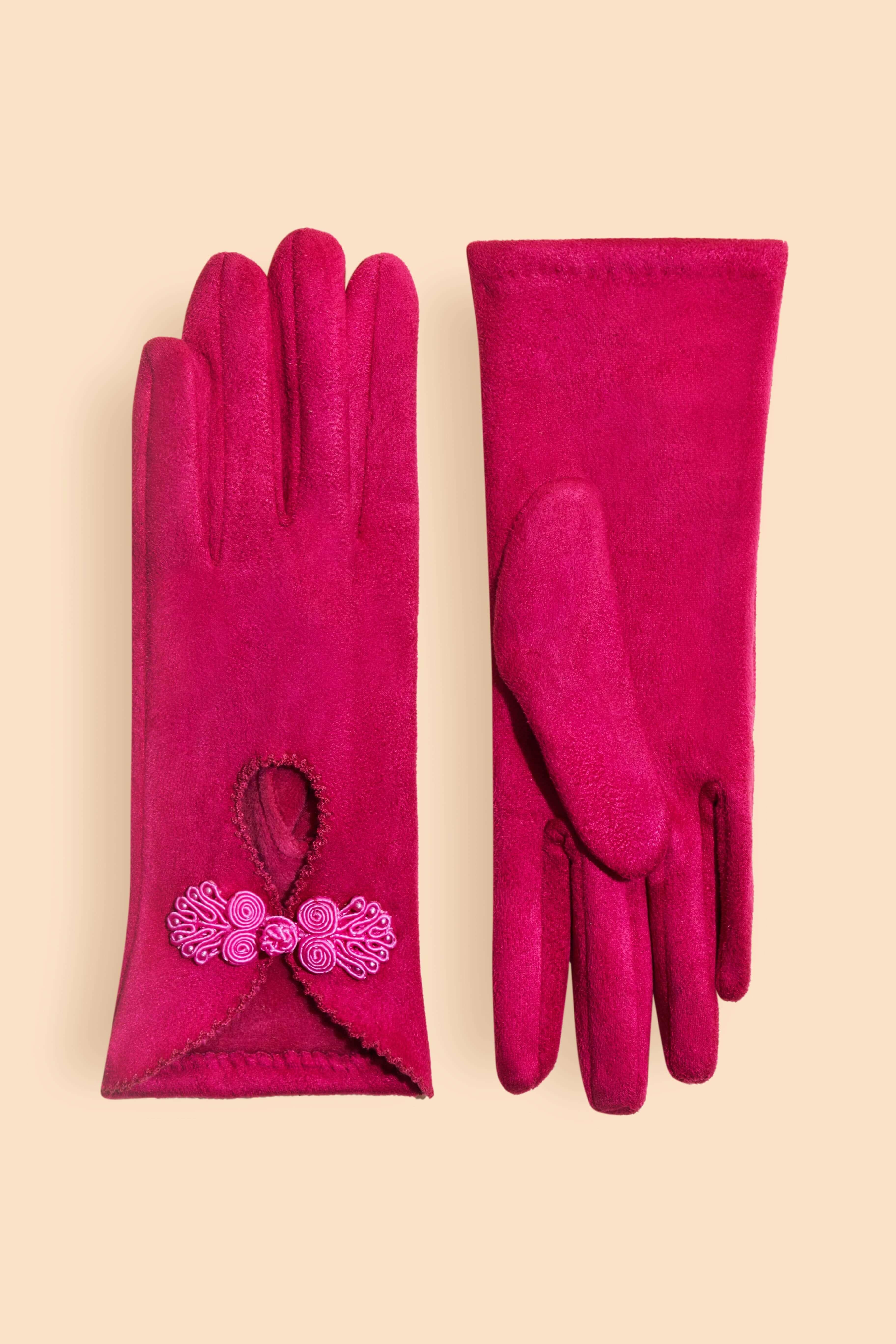 Suki Gloves - Fuchsia