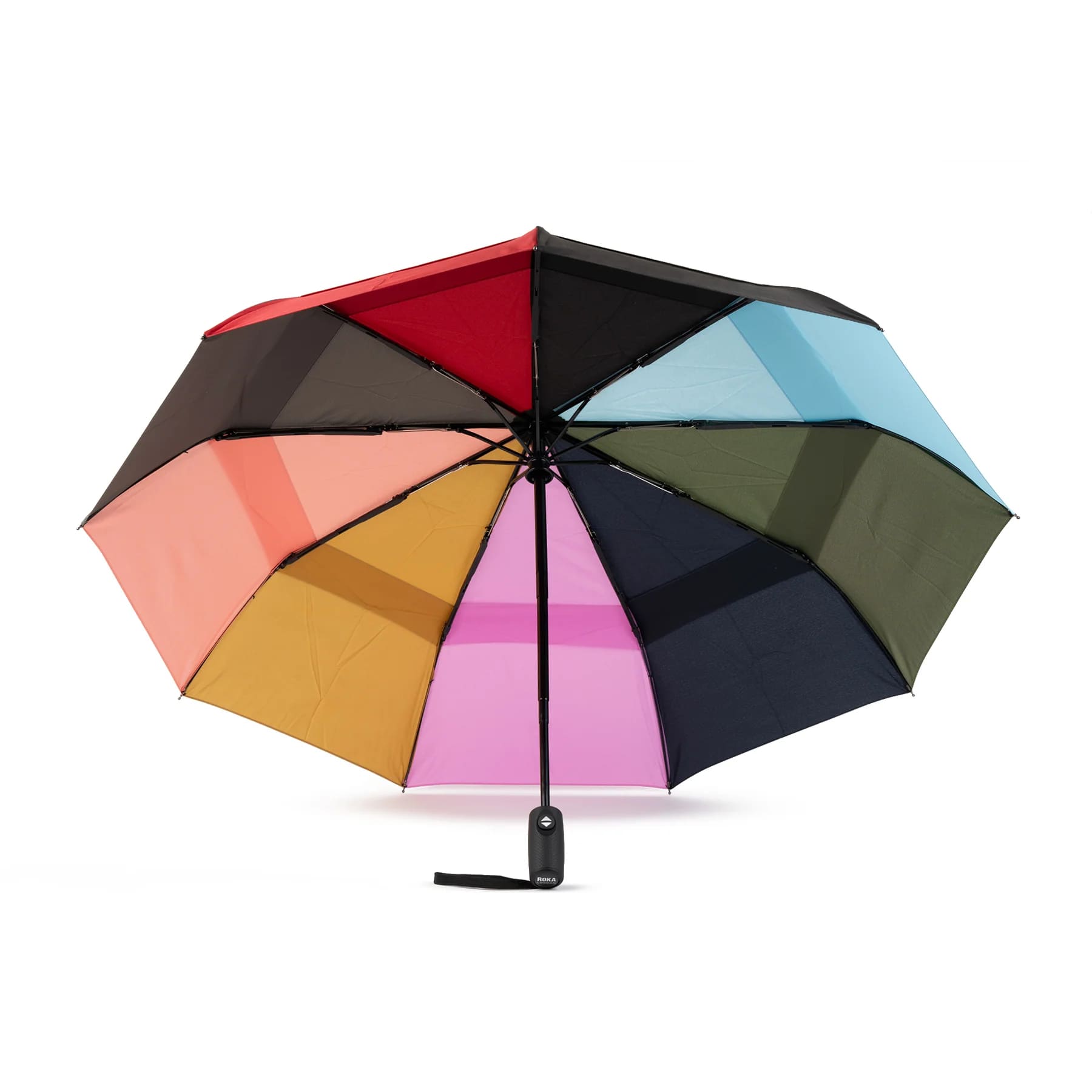 Waterloo Rainbow Recycled Nylon Medium Umbrella