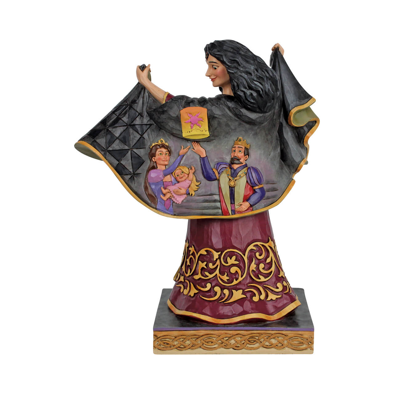 Maternal Malice (Mother Gothel with Rapunzel scene Figurine)