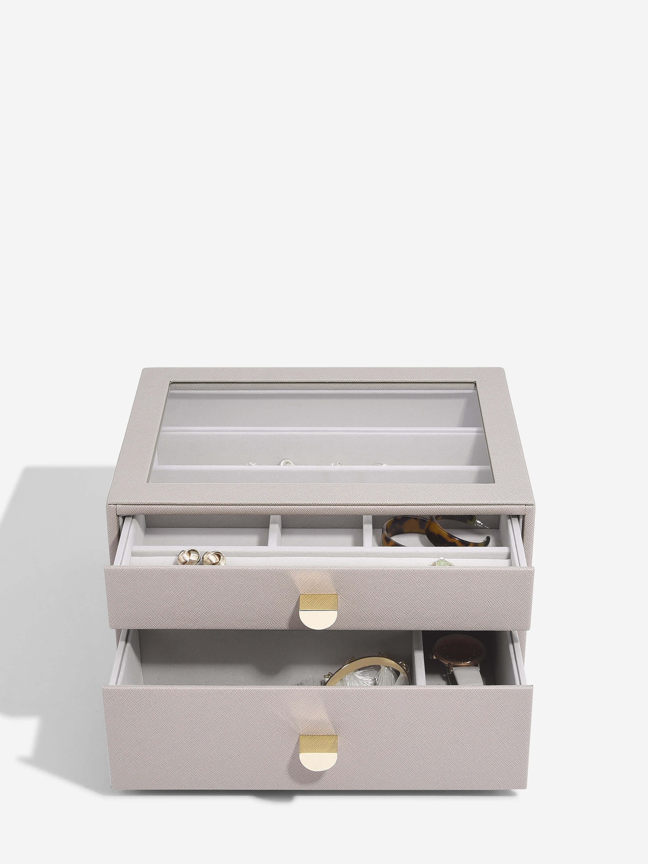 Taupe Classic Drawer Set Of 2