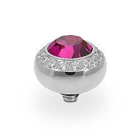 TONDO Deluxe (S/P) 10mm Fuchsia Ring Top