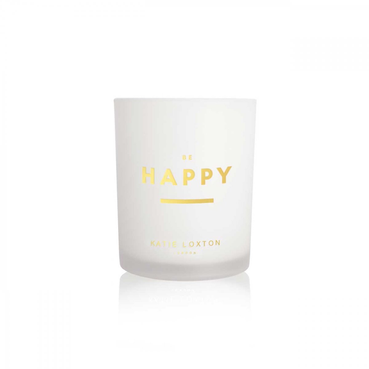 Sentiment Candle | Be Happy | Pomelo and Lychee Flower