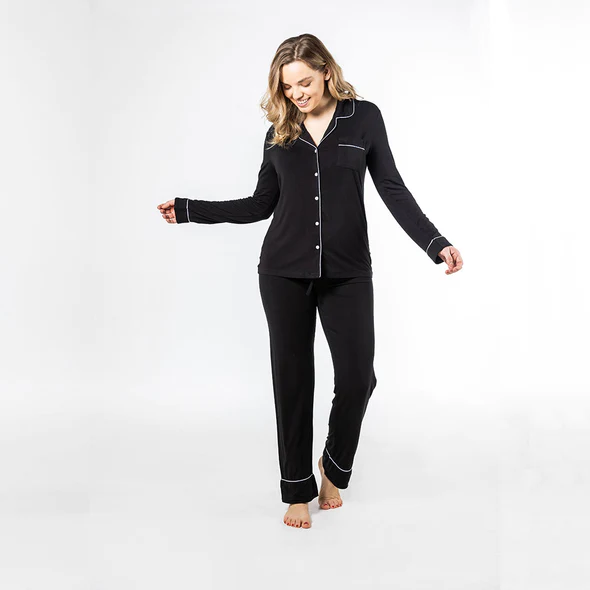Black Bamboo Pyjamas