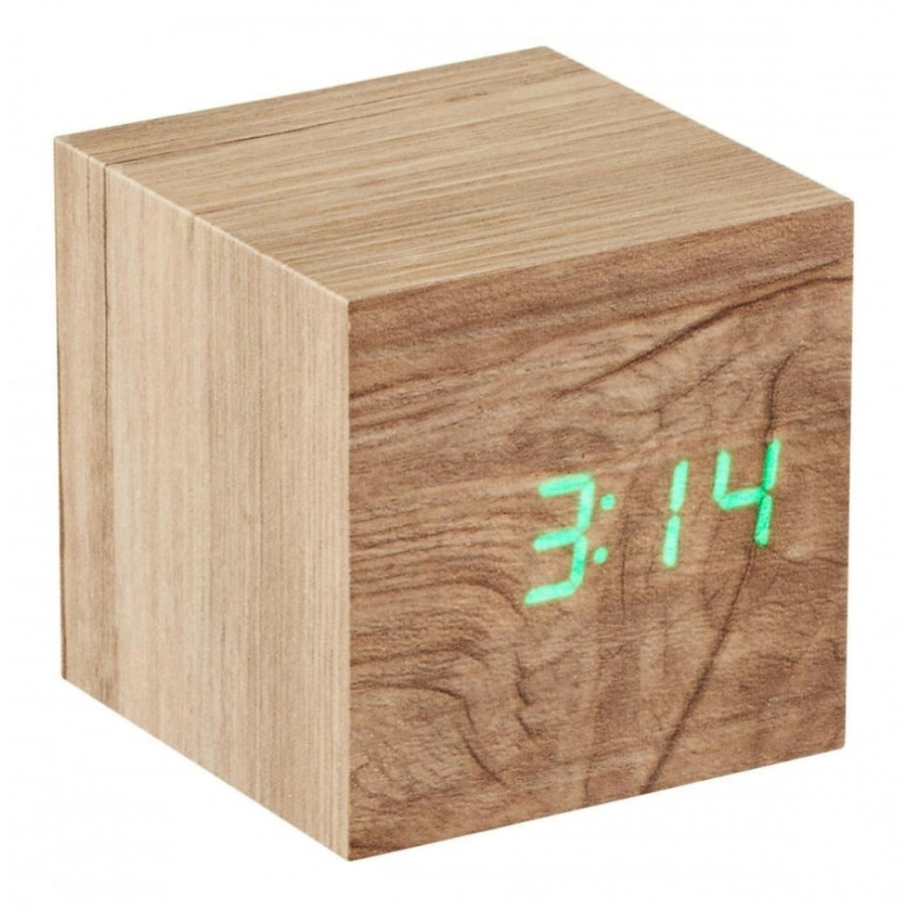 Cube Ash Click Clock