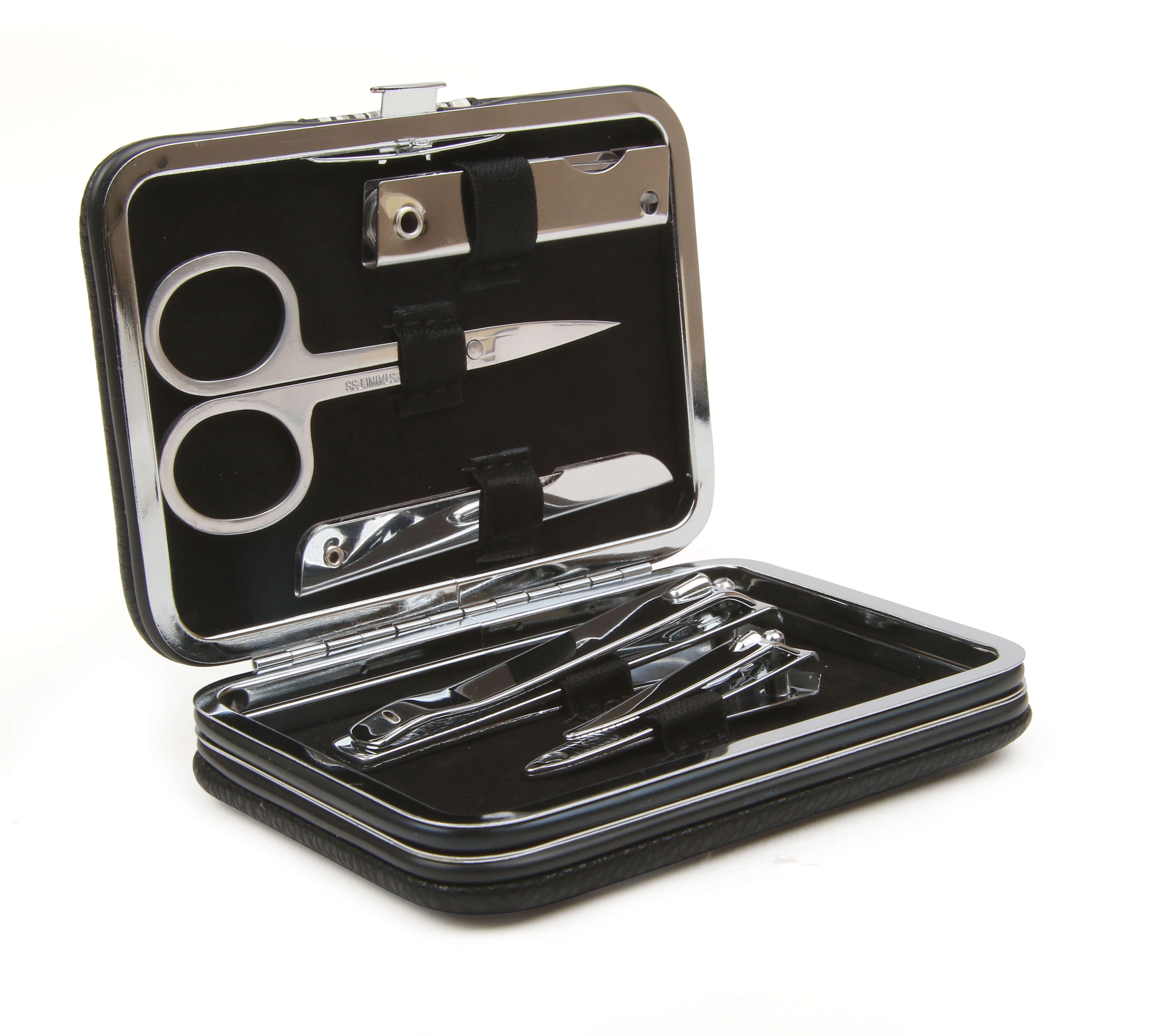 5 Piece Grooming Set With PO Stripe