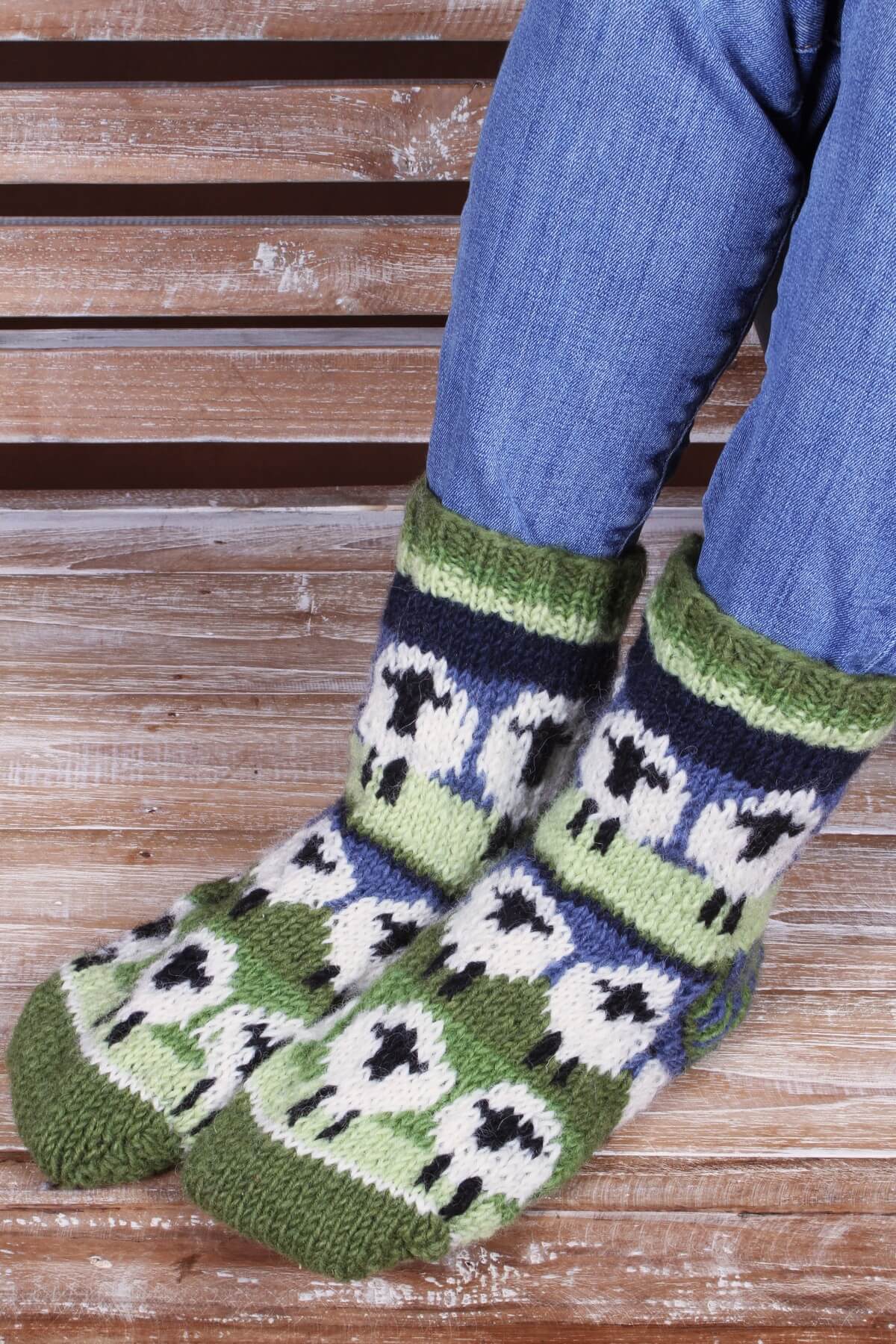 Flock Of Sheep Sofa Sock
