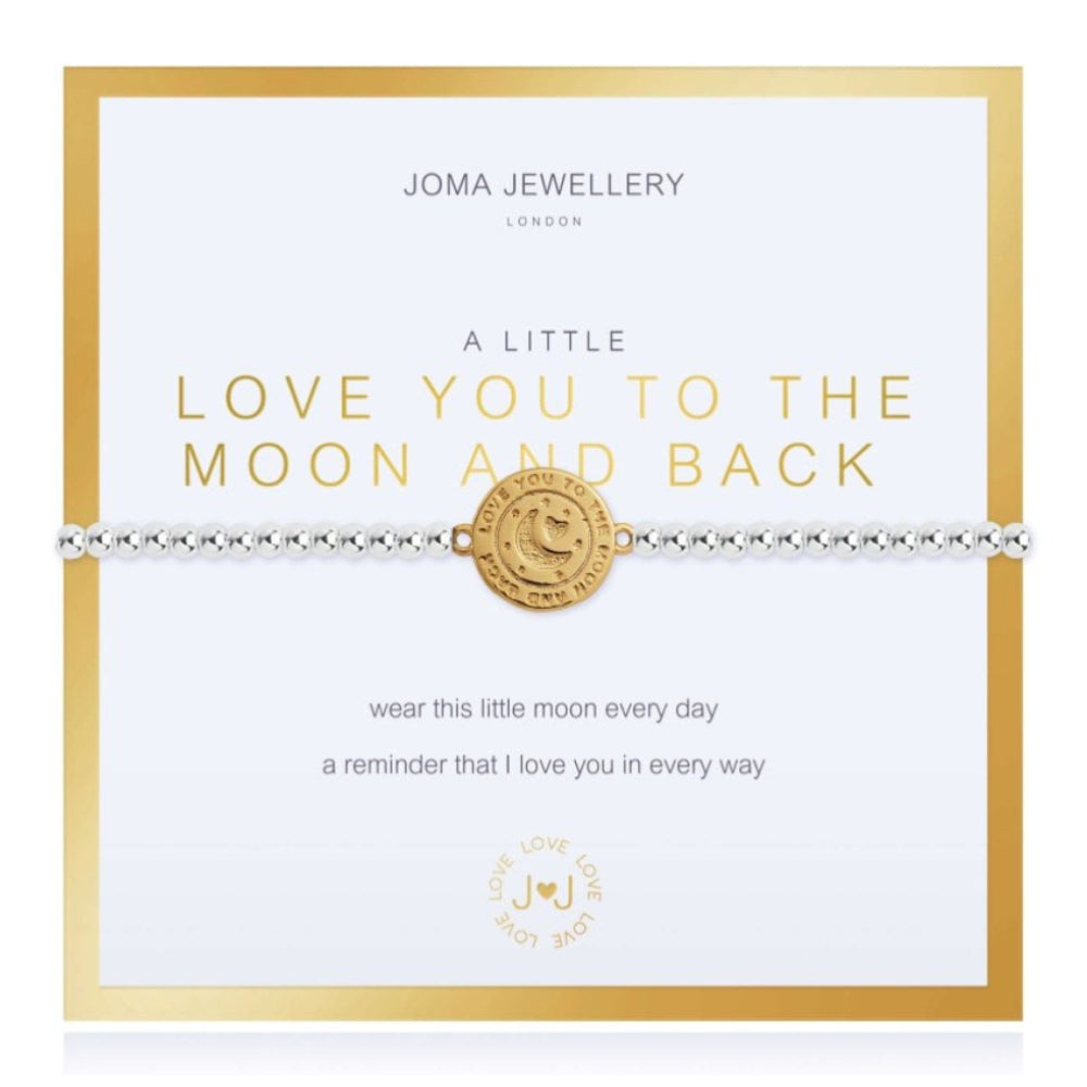Beautifully Boxed A Littles | Love You To The Moon And Back | Bracelet |17.5cm Stretch