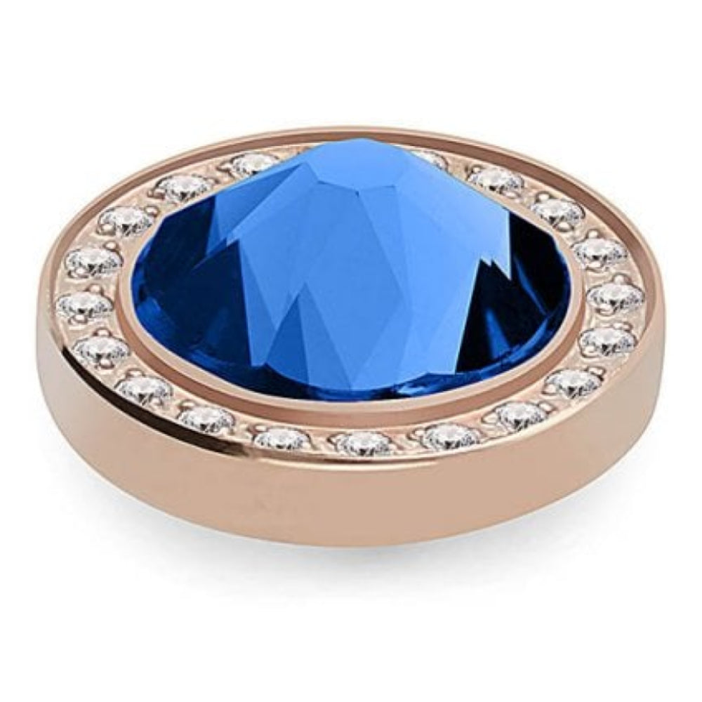 10.5mm Interchangeable Canino Deluxe Sapphire Crystal Top in RG