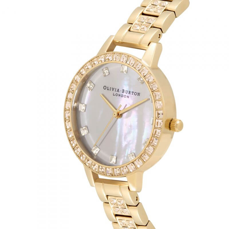 Treasure White & Gold Bracelet Watch