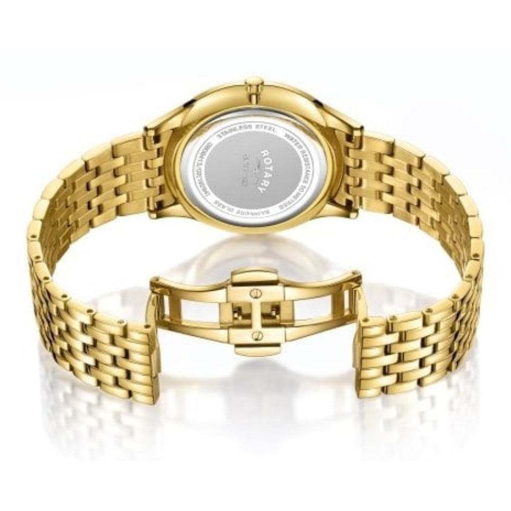 Rotary Ultra Slim Gold Stainless Steel