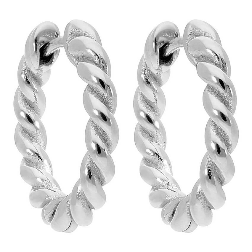 Interc Canetra SS Silver Ca.20mm Earring