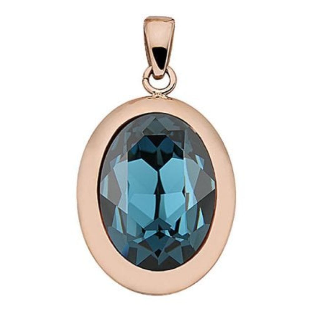 Pendant Tivola Montana Crystal Big Rose Gold