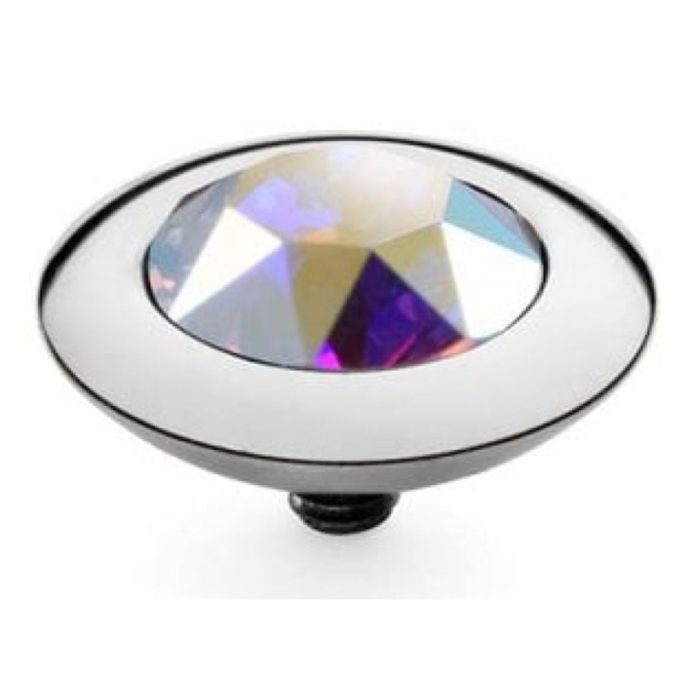 Interchangeable Top Tondo (S/P) Crystal Aurora Boreale