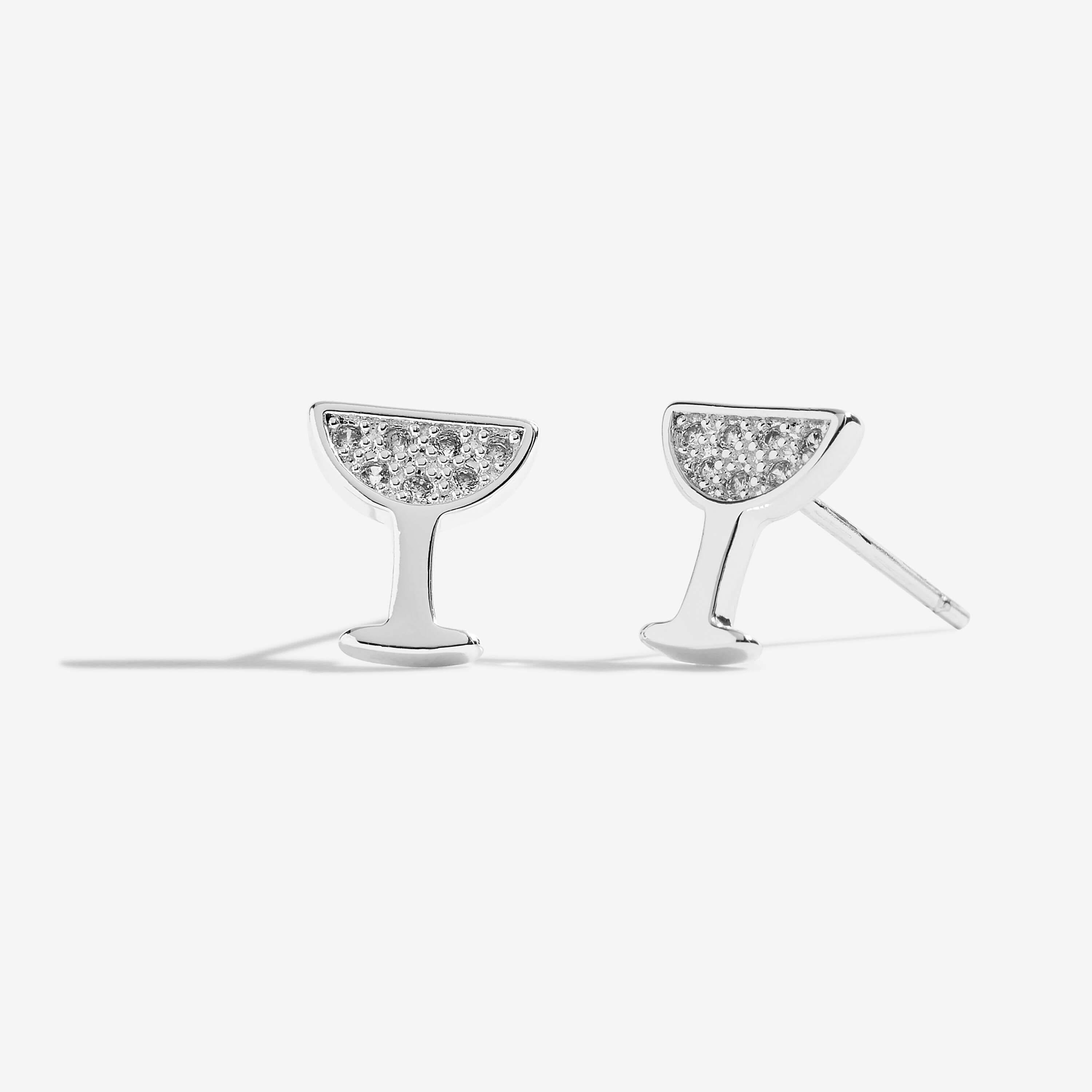 Treasure The Little Things | Pop Fizz Clink | Silver | Earring Box