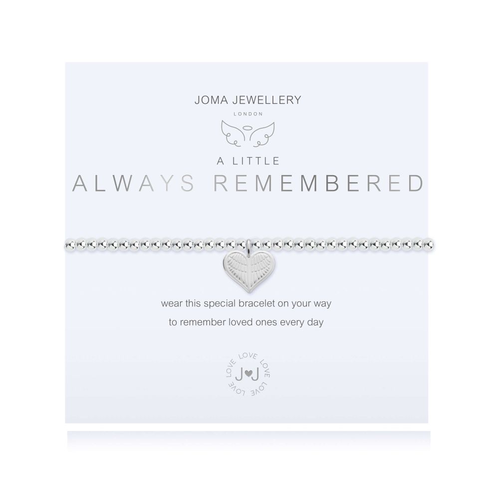 A Little | Always Remembered | Silver | Bracelet | 17.5cm Stretch