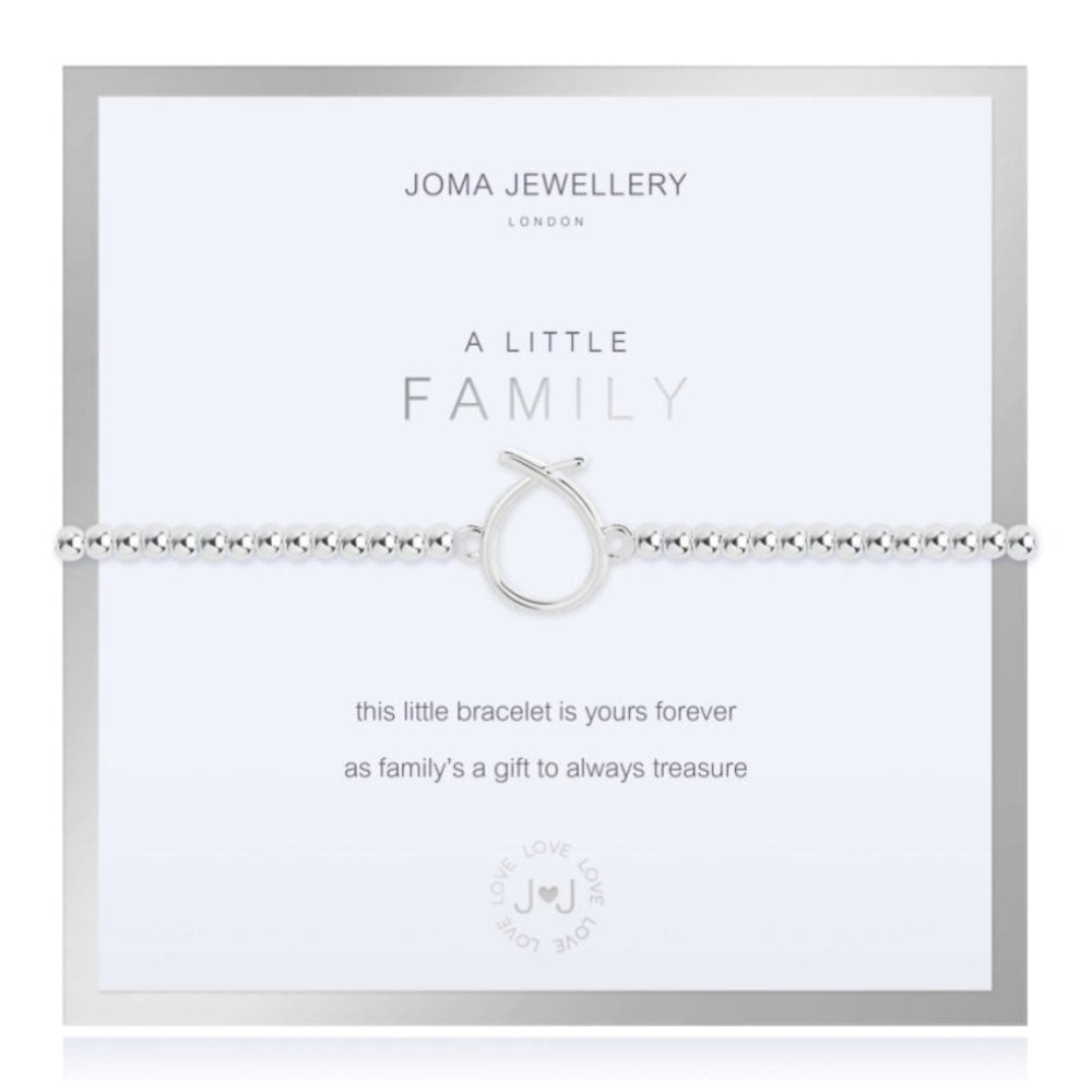 Beautifully Boxed A Littles | Family | Bracelet | 17.5cm Stretch