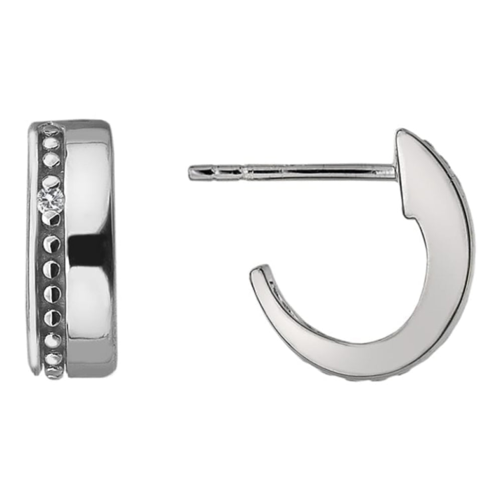 Sterling Silver Trio Hoop Earrings