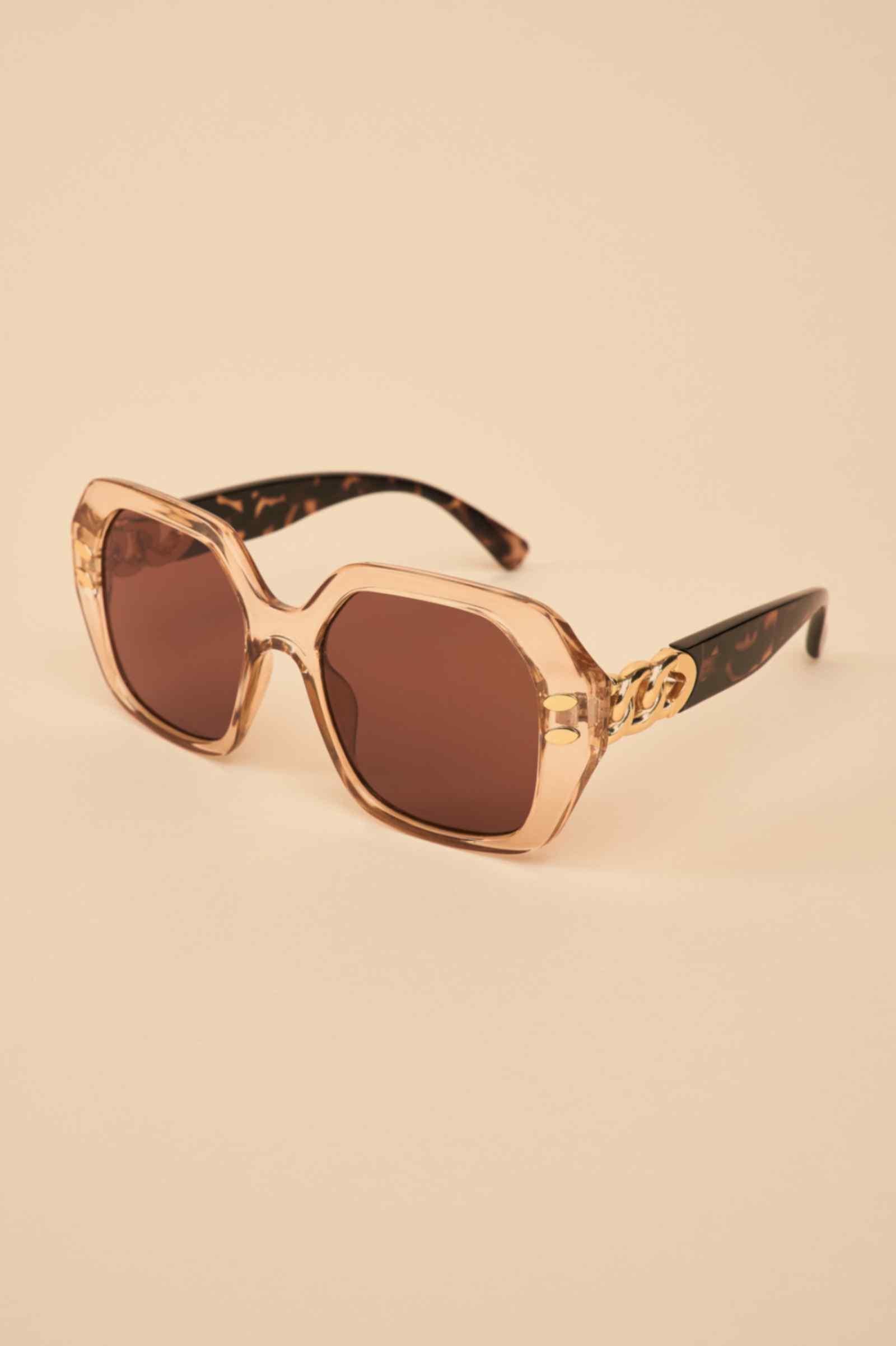 Rylee Luxe Sunglasses - Nude/Tortoiseshell