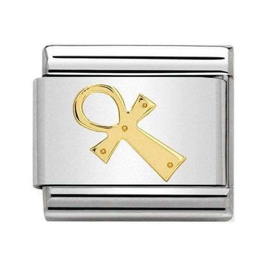 Composable Classic 18k Gold Egyptian Life Key Link