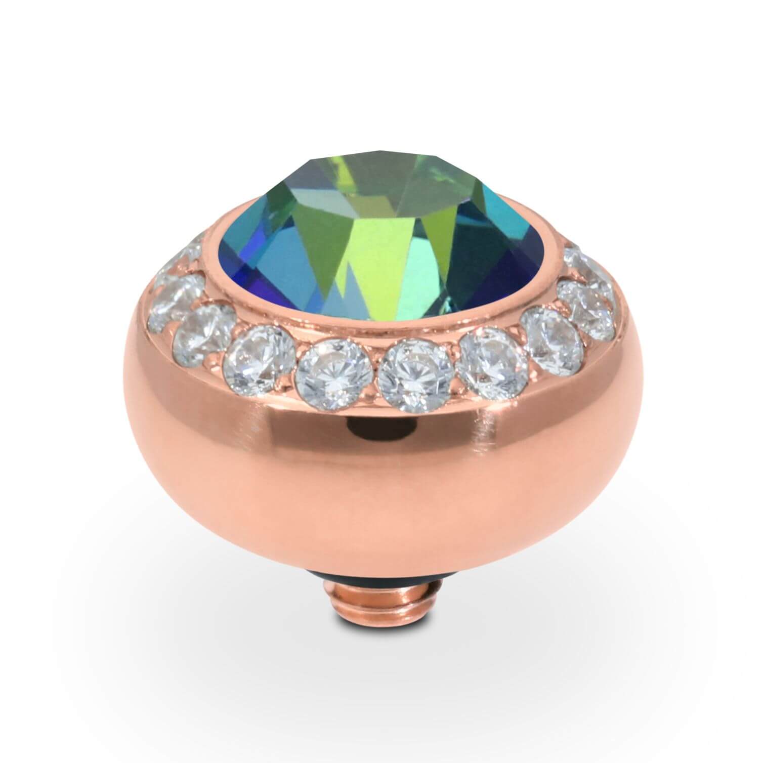 TONDO Deluxe (RG/P) 10mm Bermuda Blue Ring Top
