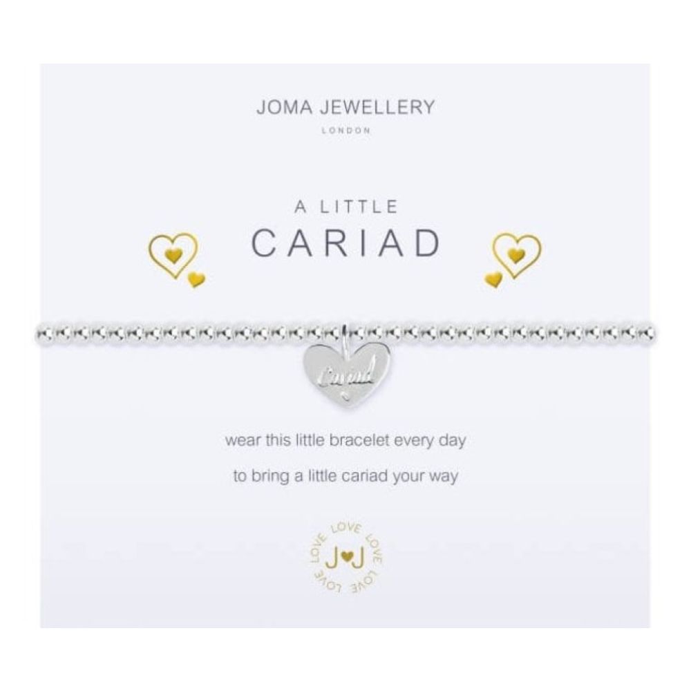 A Little | Cariad | Silver| Bracelet | 17.5cm Stretch