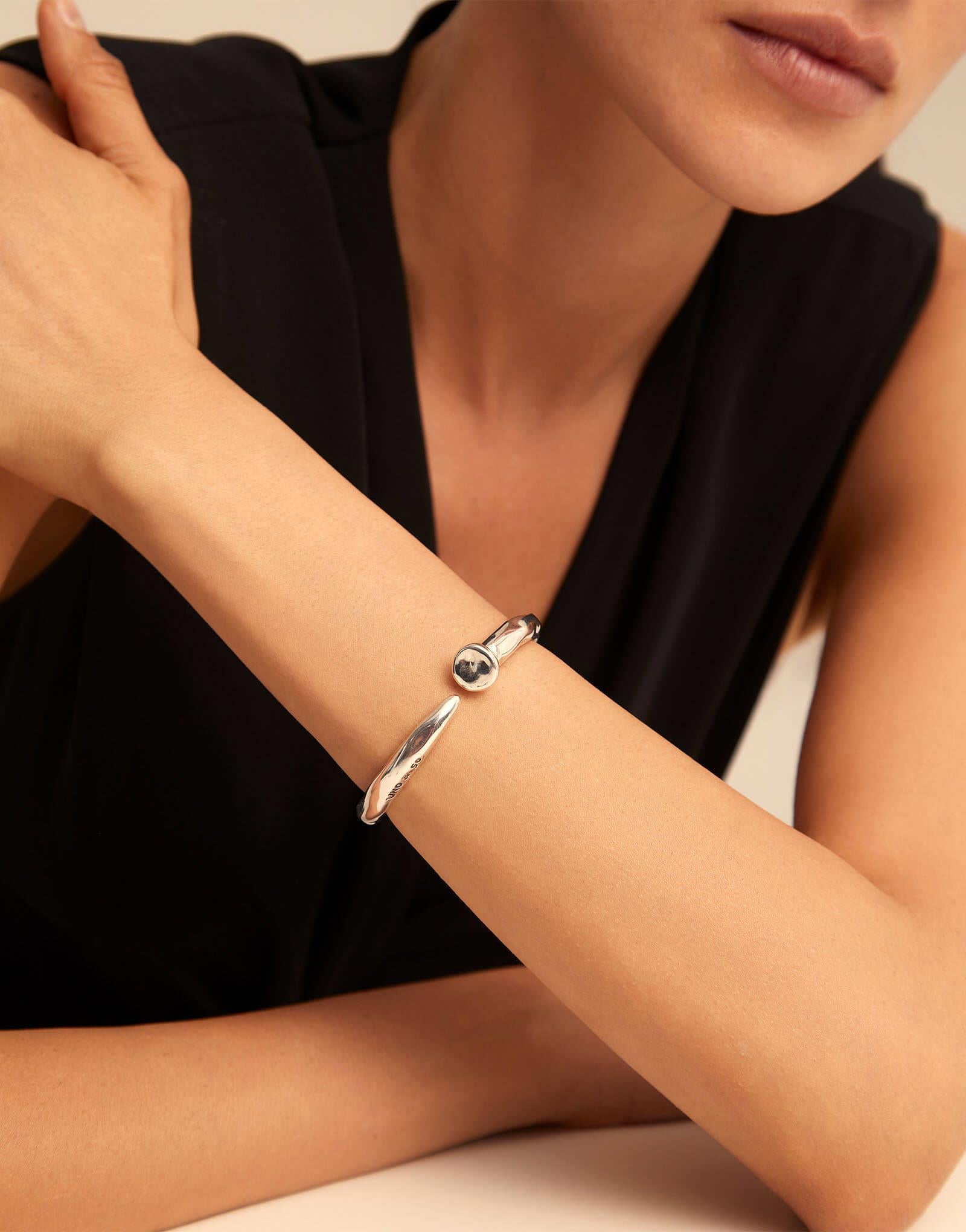 Clavo Silver Plated Clad Bracelet