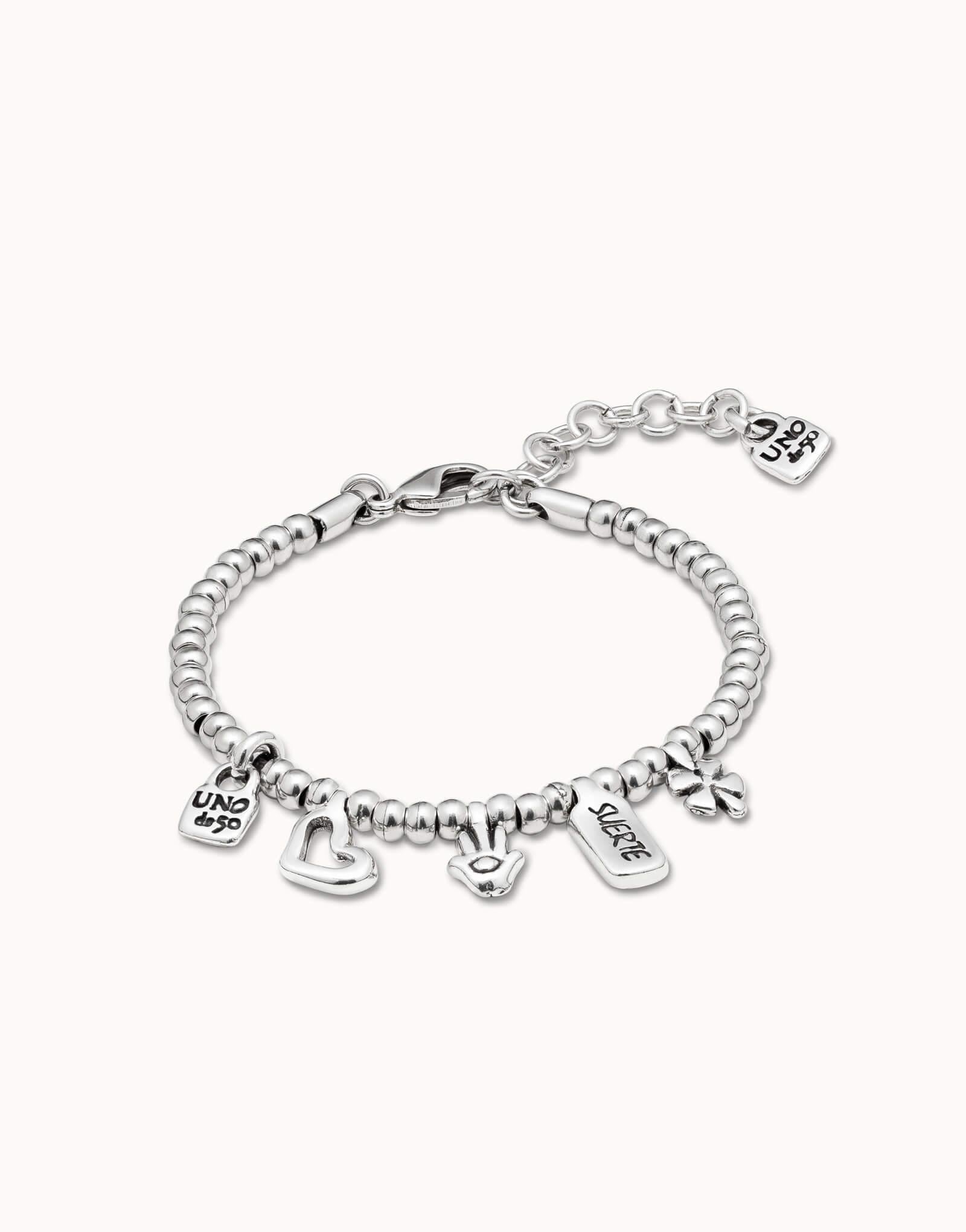 Give me 5 Silver Plated Bracelet