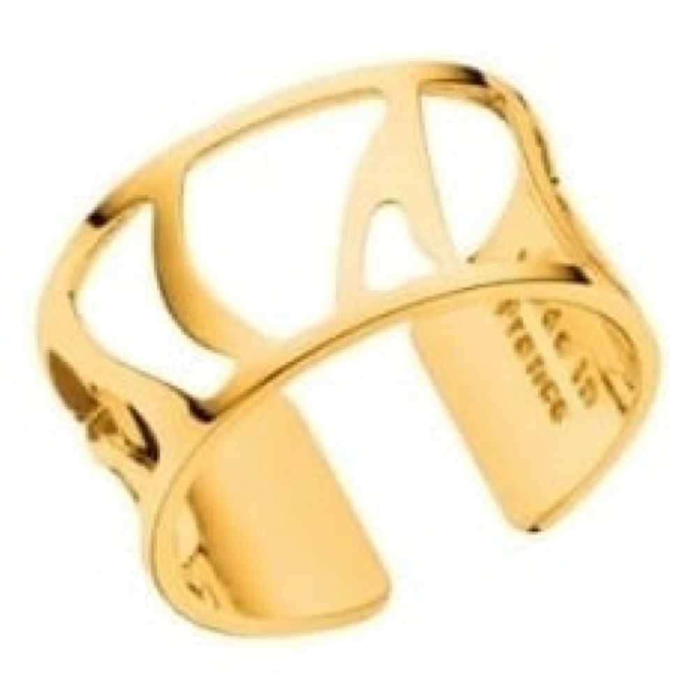 Brass & Gold Plated Parrot Feather Pattern Ring