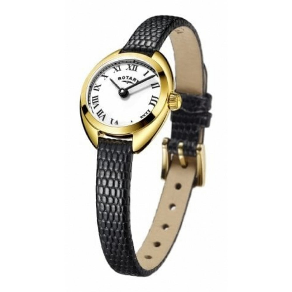 Gold Plated Stainless Steel Ladies Wristwatch