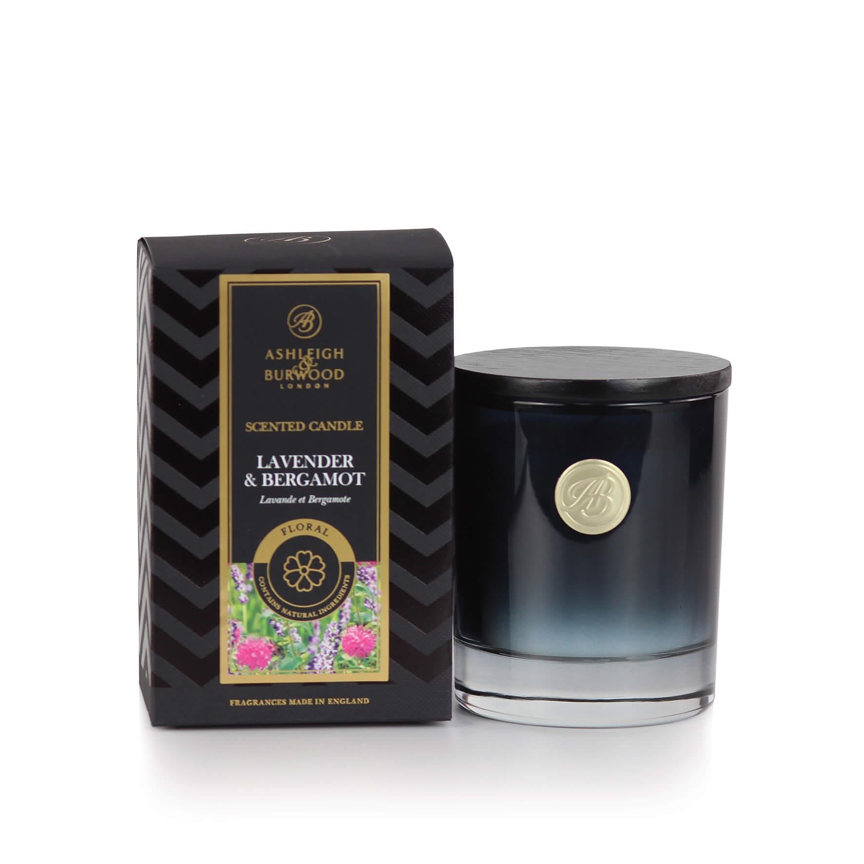 Lavender & Bergamot Scented Candle