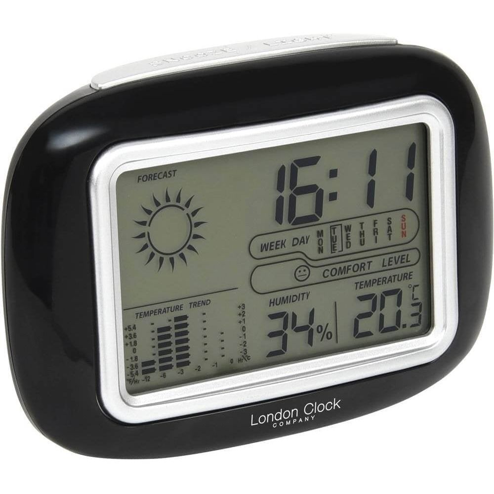 Black Plastic Weather Station