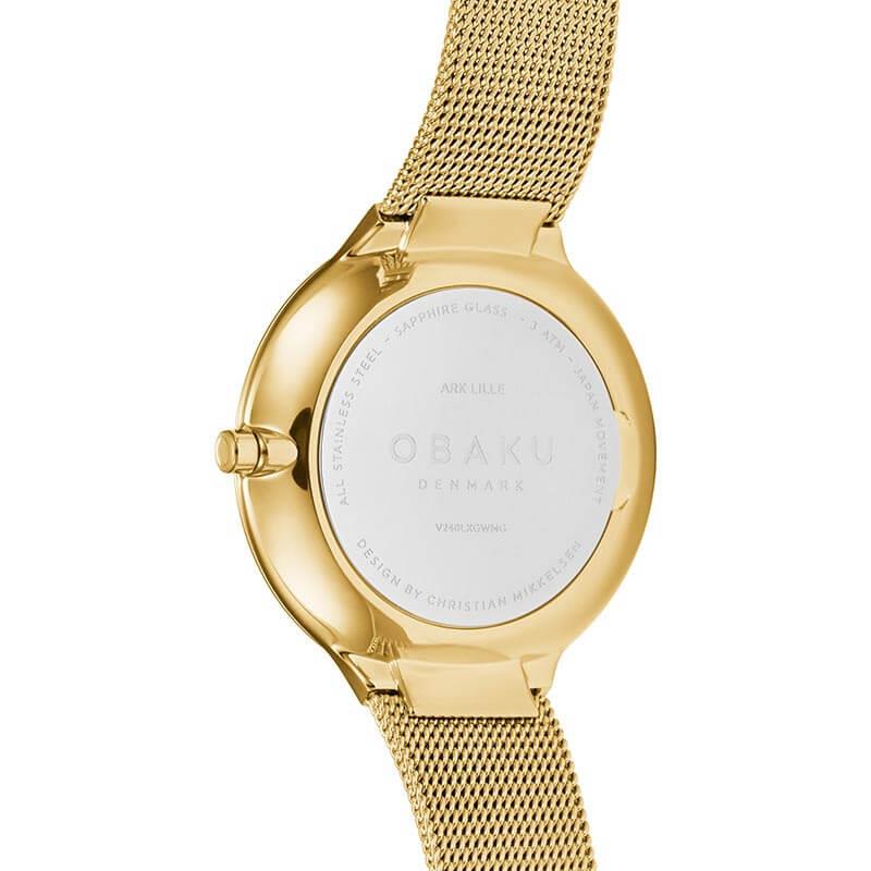 ARK LILLE - GOLD Ladies Slim Watch