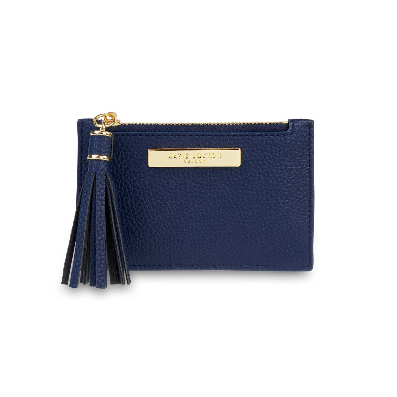 Tassel Card Holder | Navy