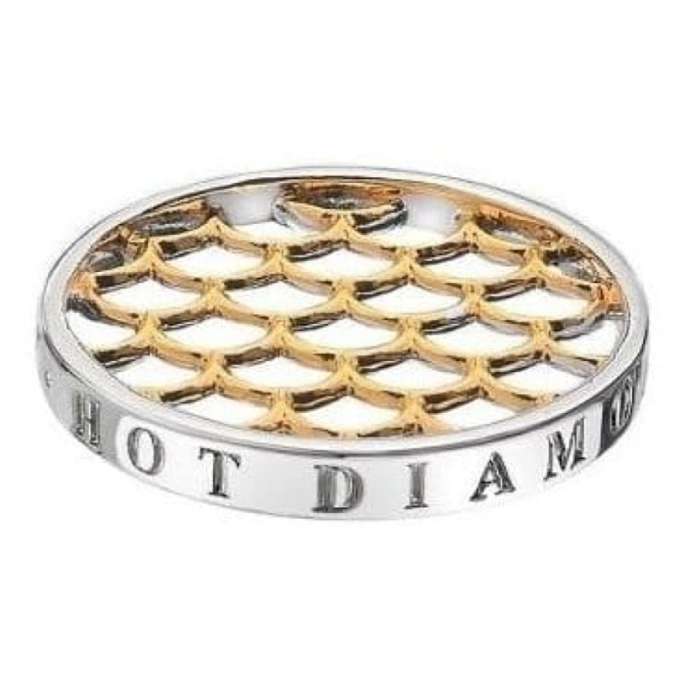 Ladies 33mm Gold Weaver Silver Coin