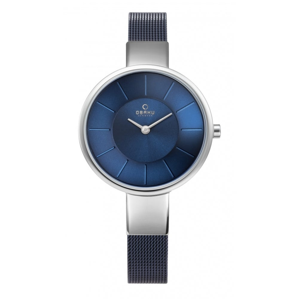 SOL - ARCTIC Mesh Bracelet Blue Dial Ladies Watch