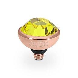 BOTTONE (RG/P) 10mm Citrine Ring Top