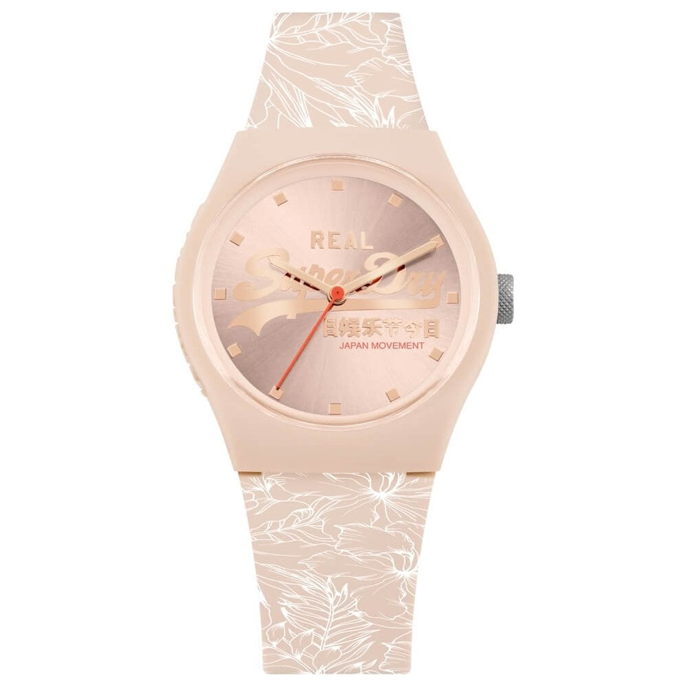 Urban Leaf Pink Watch
