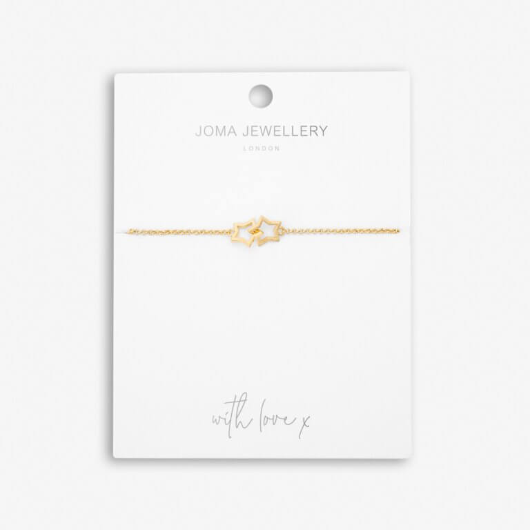 Infinity Links | Star Bracelet | Gold | Bracelet | 19cm Adjustable